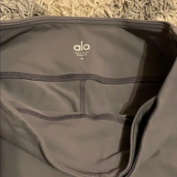 ALO Moto Legging - Anthracite - Picture 4 of 8